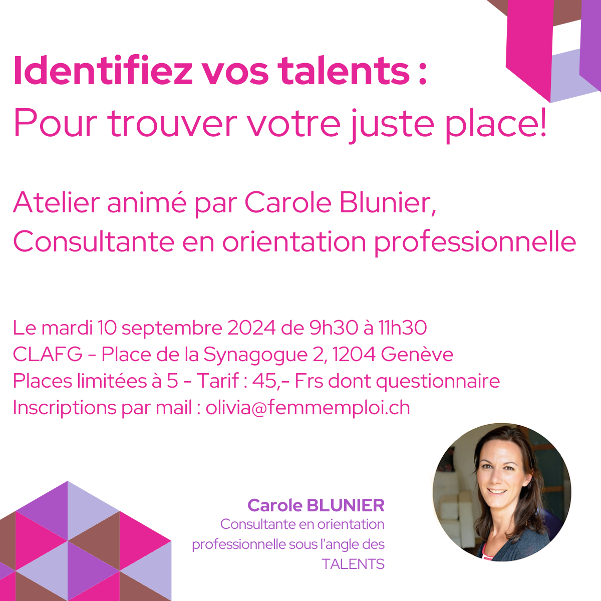 Atelier-Identification-talents-Genève-Carole-Blunier-Femm-Emploi